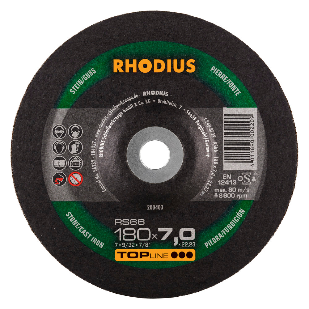 RHODIUS RS66 Stenslipskivor