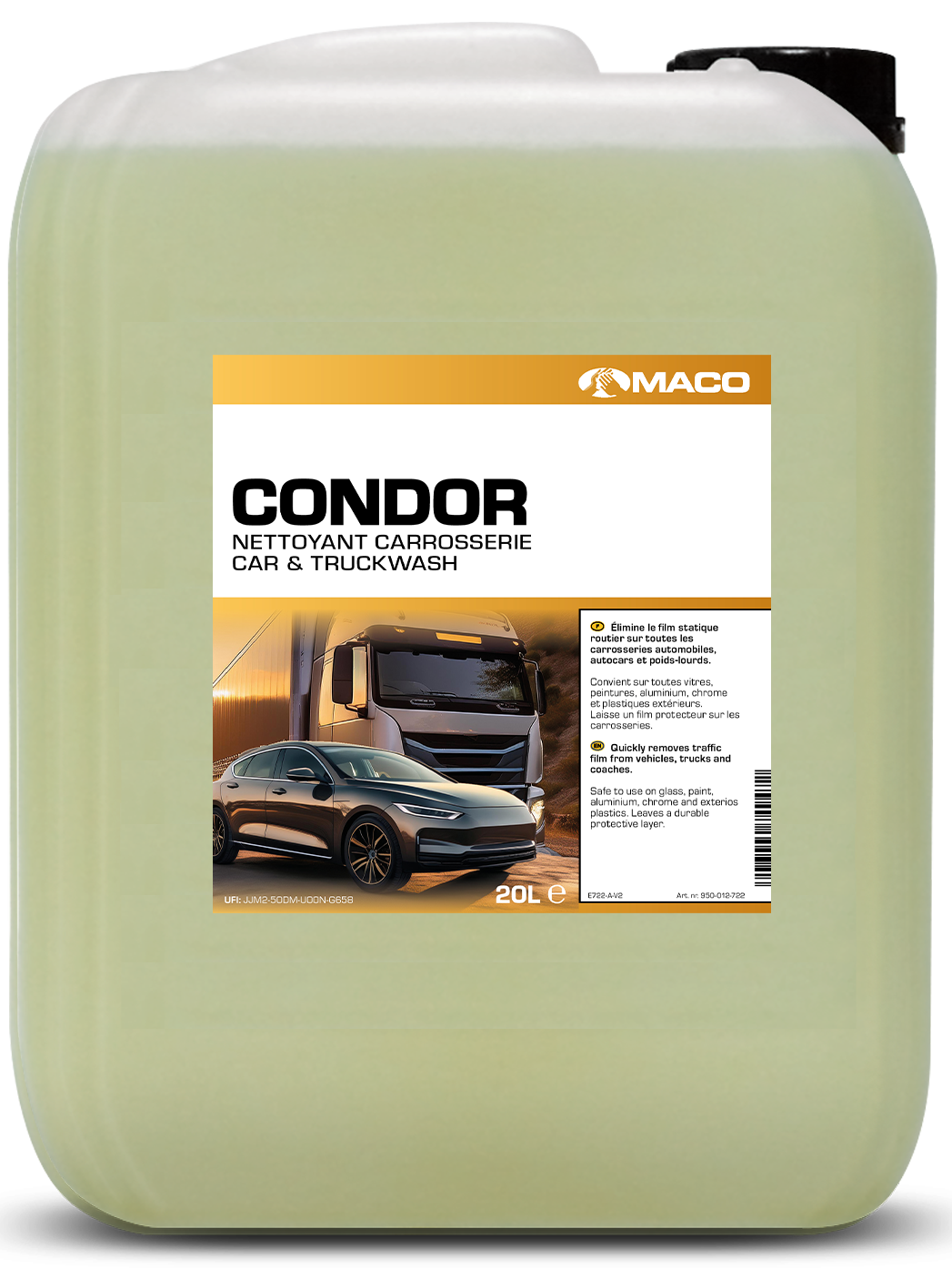 MACO Car & Truckwash 20L Ready-to-use