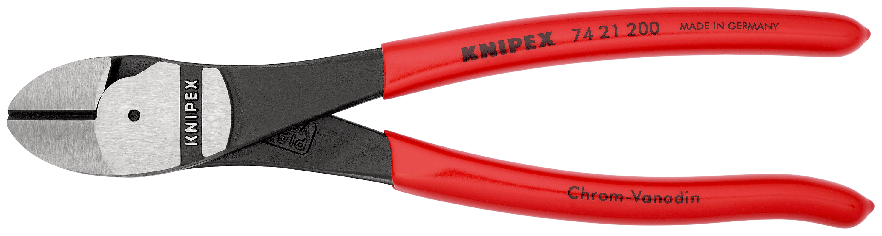 KNIPEX Kraftsidavbitare böjd 200