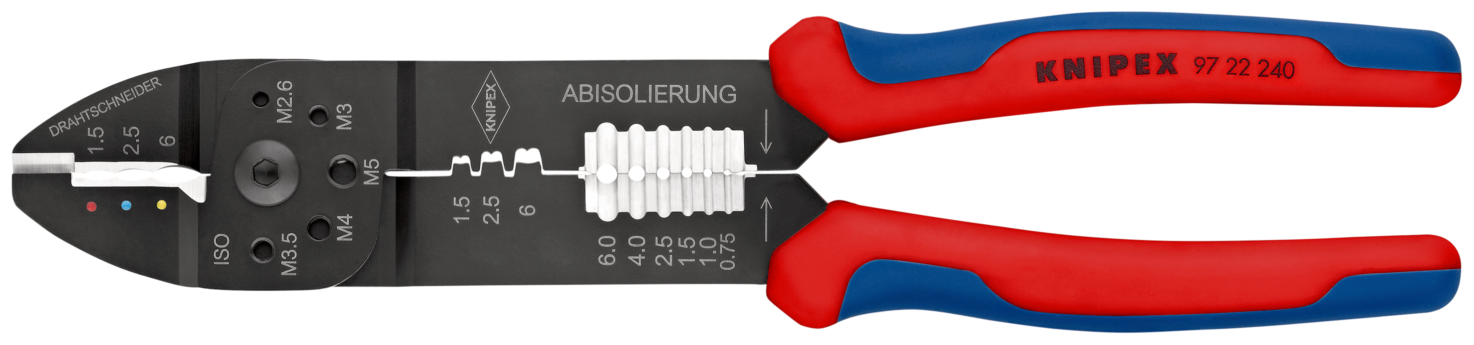 KNIPEX Kabelsko/presstång 240 mm - SB