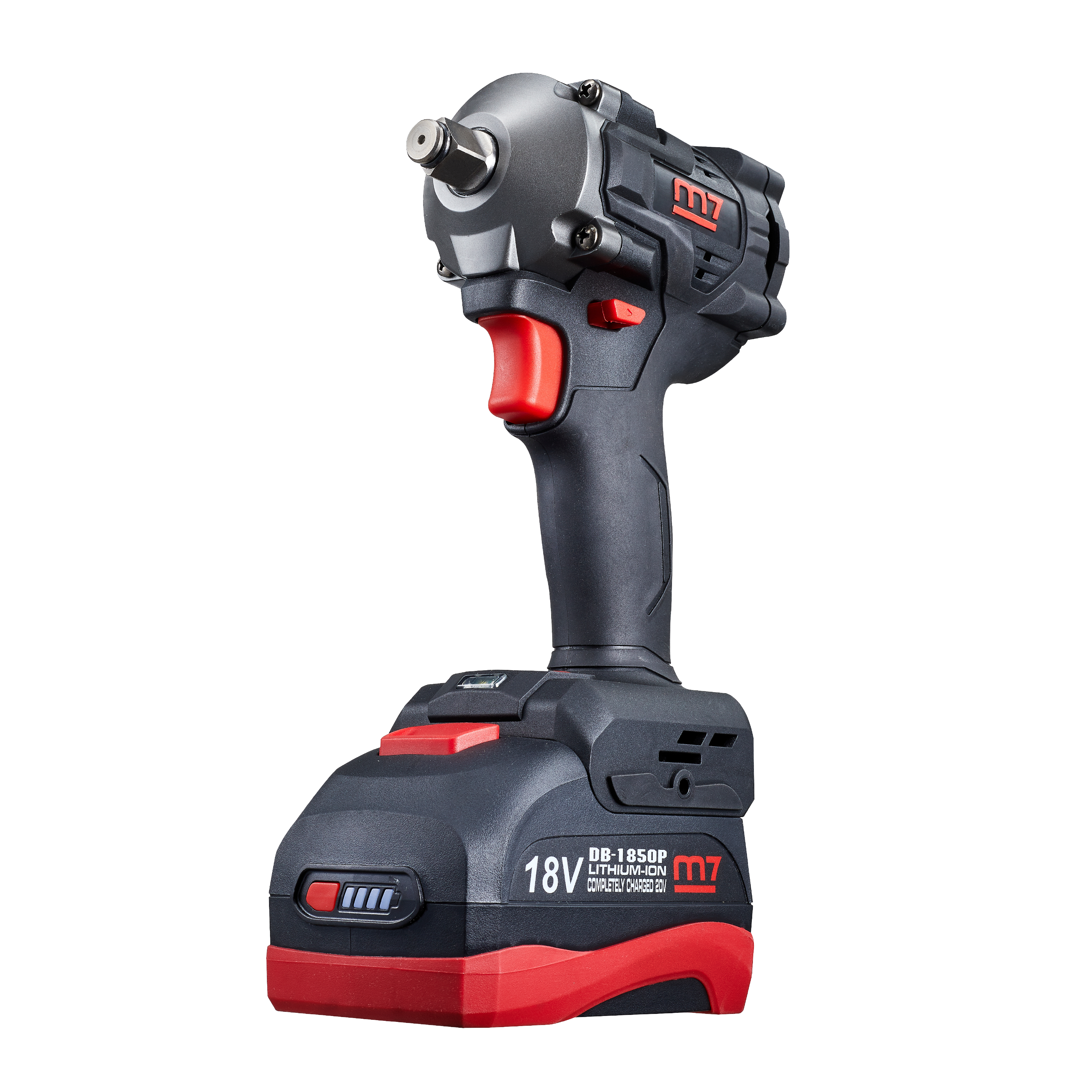 m7 Compact Mutterdragare 18V 1/2" ink.2x5.0Ah batteri & laddare