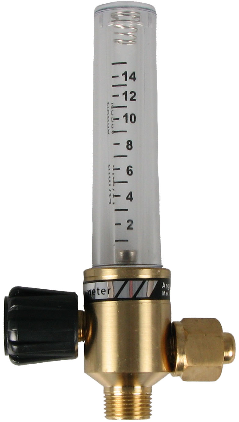 Flödesmätare Argon 0-14 L/min