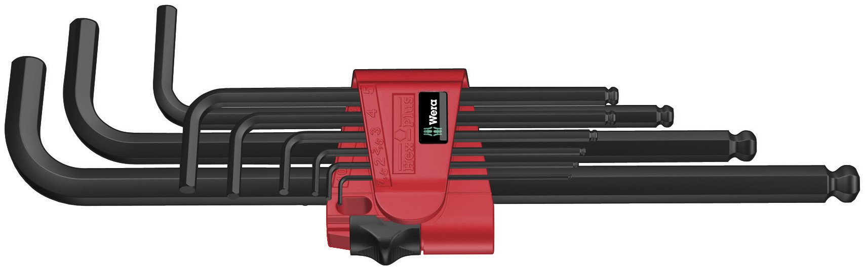 WERA 950 PKL/9 insexnyckelsats mm med kula