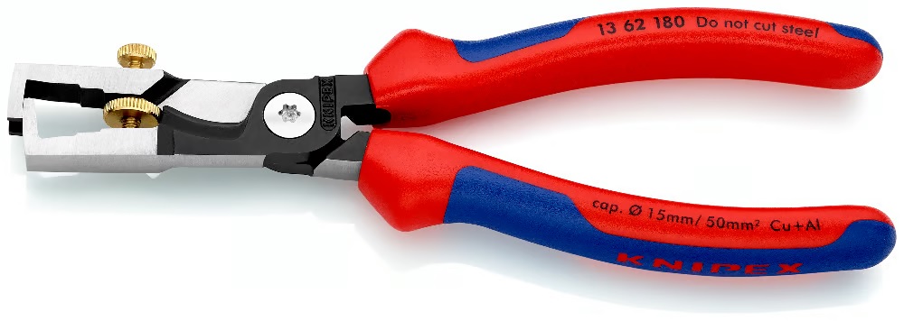 KNIPEX StriX avisolering/kabelsax 180mm SB-pack