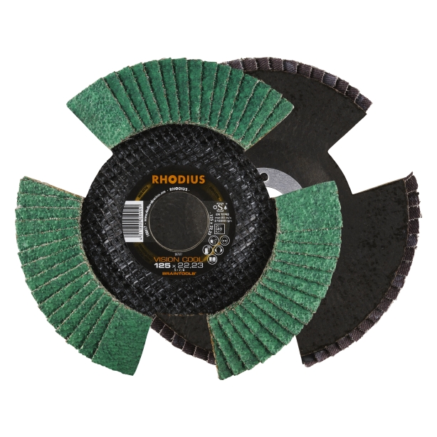 RHODIUS LSZF Vision lamellslipskiva 125-Z40 (10/förp)