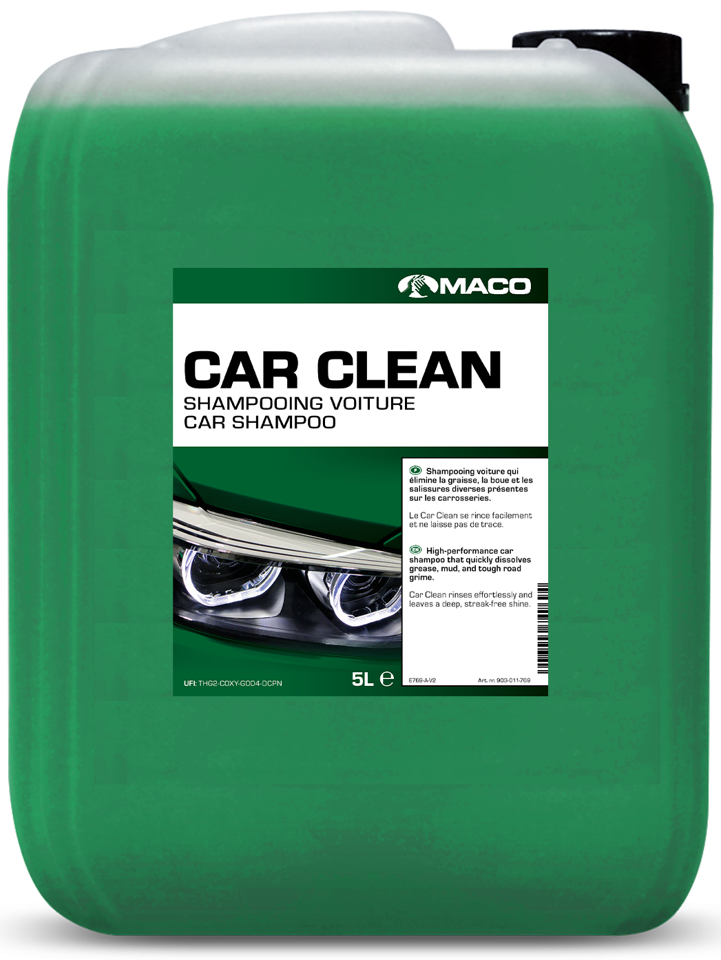MACO CARCLEAN Car Schampo 5L