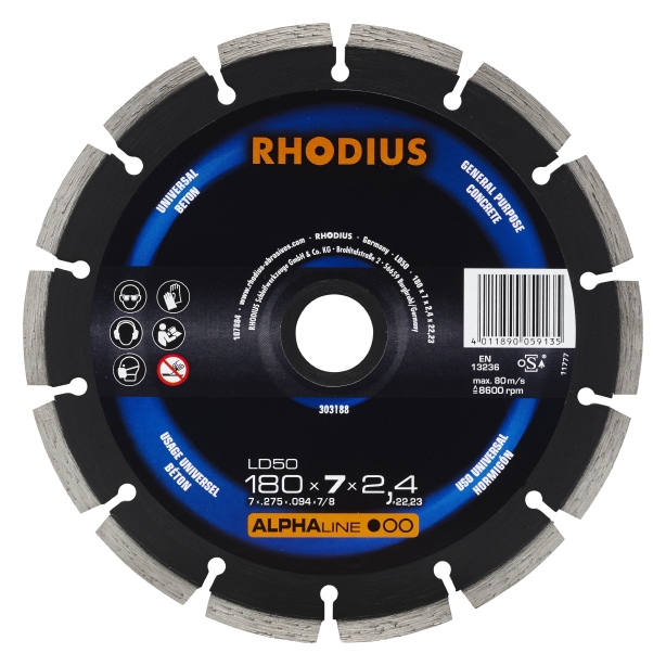 Rhodius Diamantkapklinga LD50