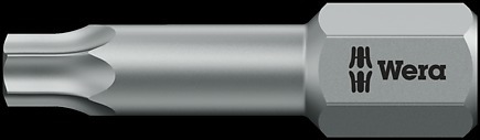 WERA 867/1 TZ TX 20 x 25 mm Bits for TORX socket screws TX 20x25