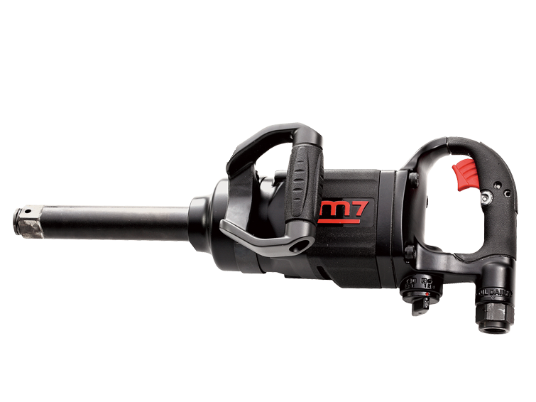 M7 1" Drive Air Impact Wrench w/ 6" ext. Anvil,1800FTLB/ 24