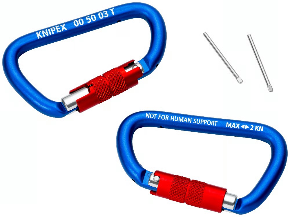 KNIPEX Karbinhake för fånglina (2st)