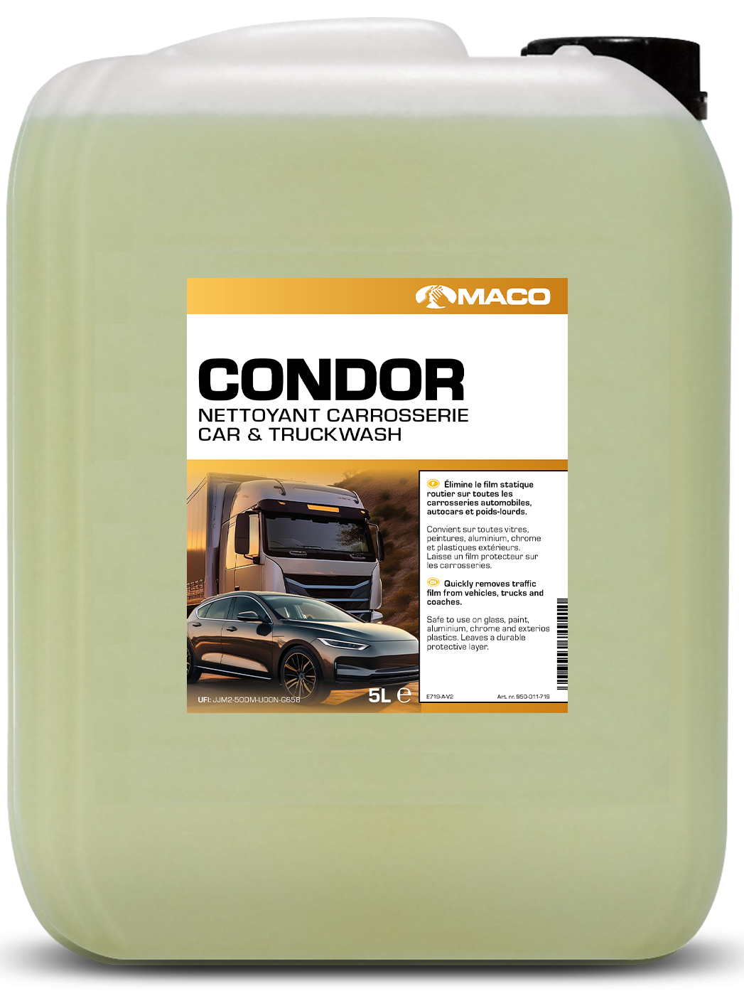 MACO Car & Truckwash 5L Ready-to-use