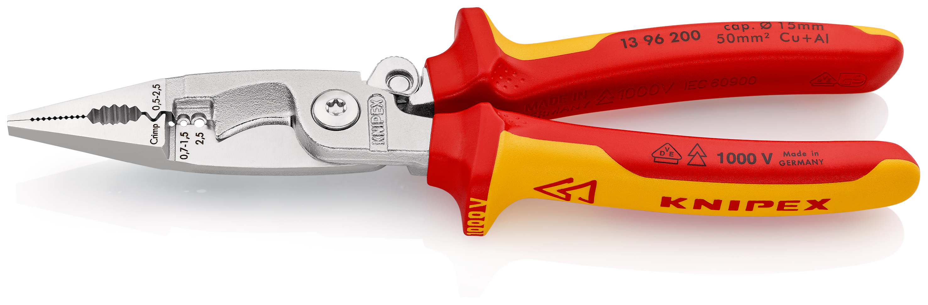 KNIPEX Installations tång 1000V