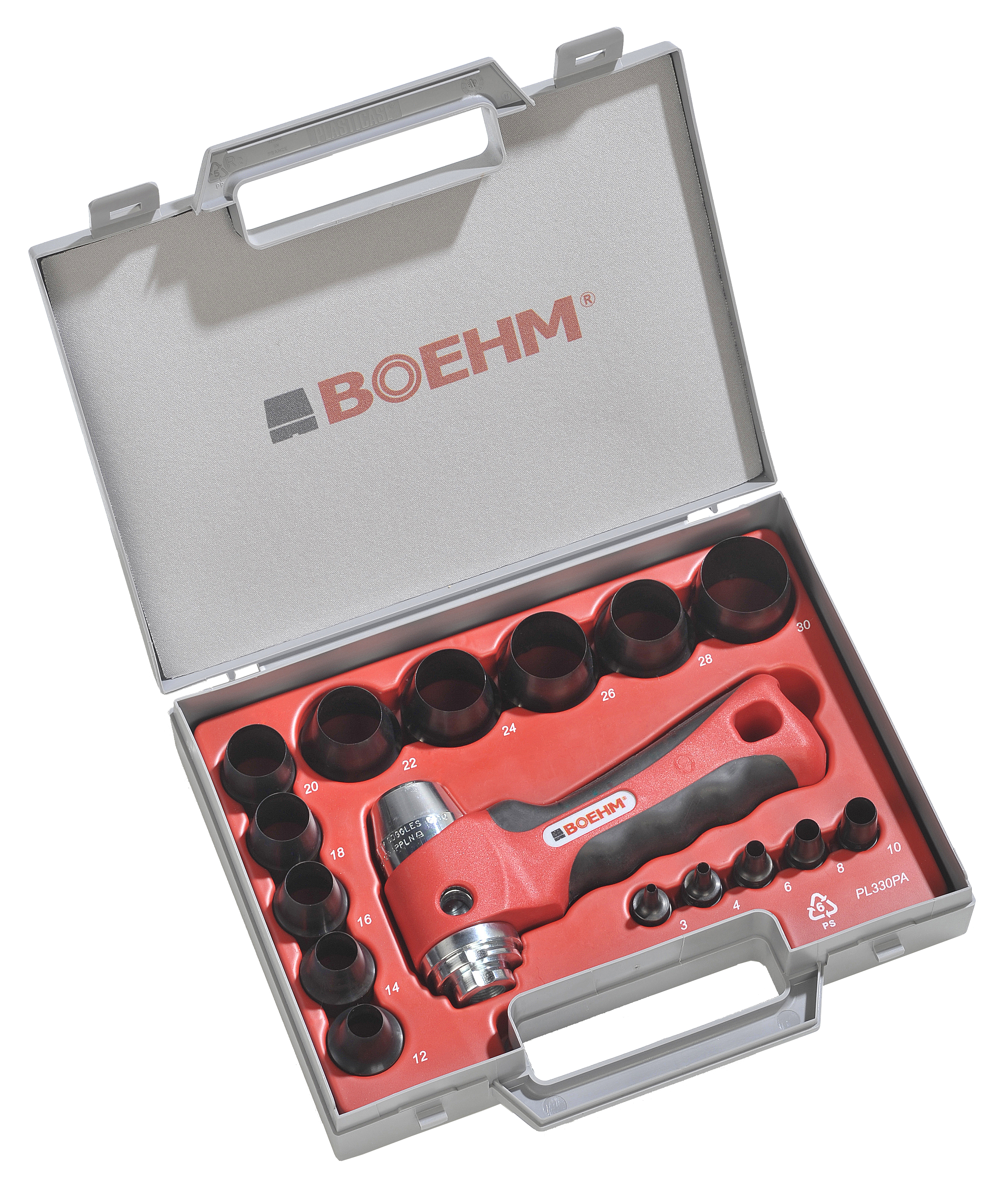 BOEHM Hålstansset 3-30mm