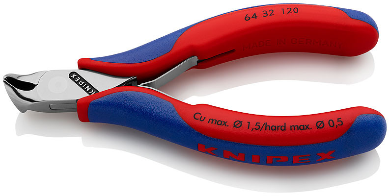 KNIPEX Ändavbitare m fjäder 120 mm