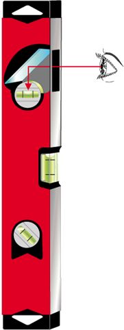 Vattenpass med magnet