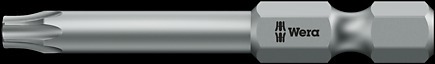 WERA 867/4 Z TX 15 x 50 mm Bits for TORX socket screws TX 15x50