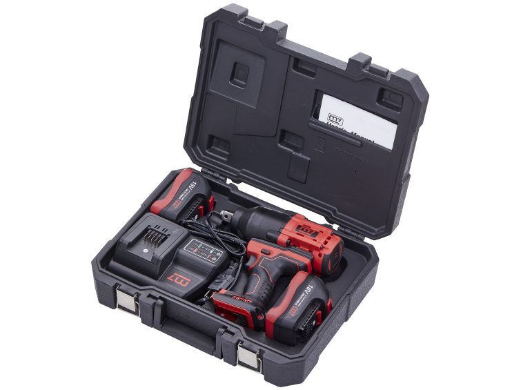 M7 Mutterdragare 3/4" 18V (Inkl. 2 st 18 V 5Ah batterier, laddare)