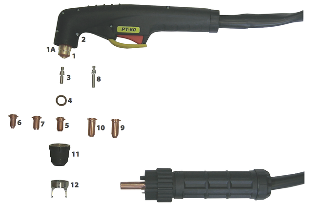 JASIC Torch Spares JP-45PWV/EP-45