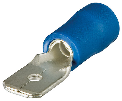 KNIPEX Flatkontakt Blå 1,5-2,5 100st