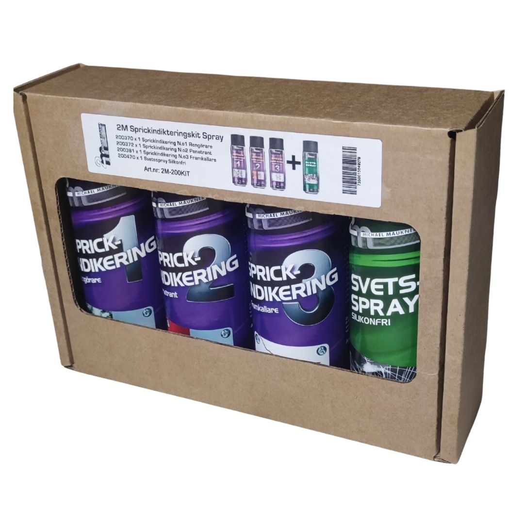 2M Sprickindikteringskit Spray